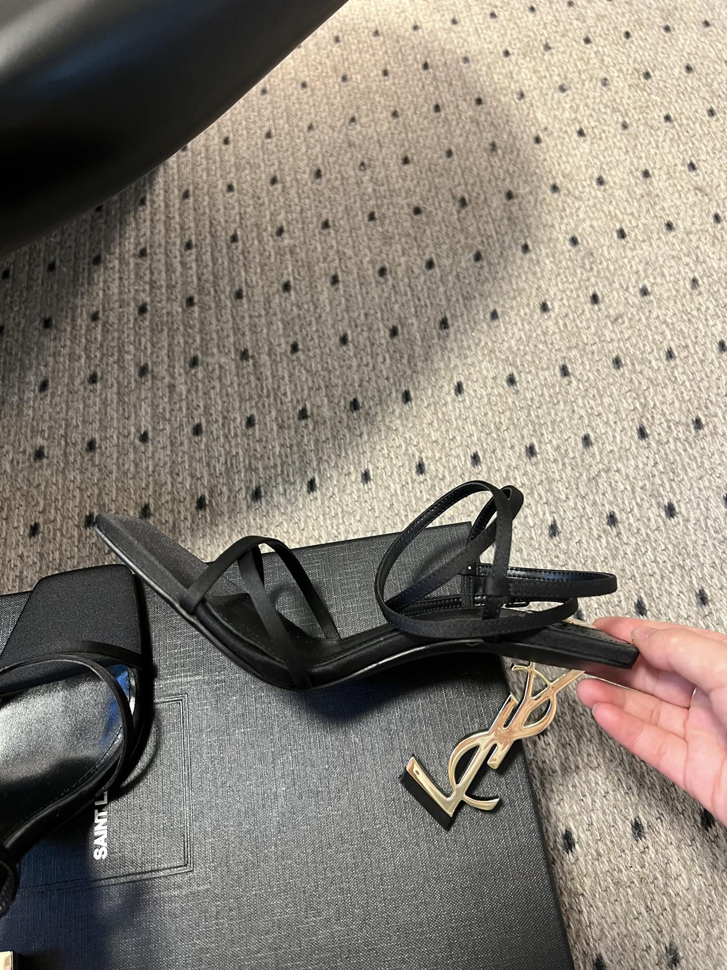 [TOP] Yves Saint Laurent YSL 25ss High-Heeled Sandals - 3 Colours