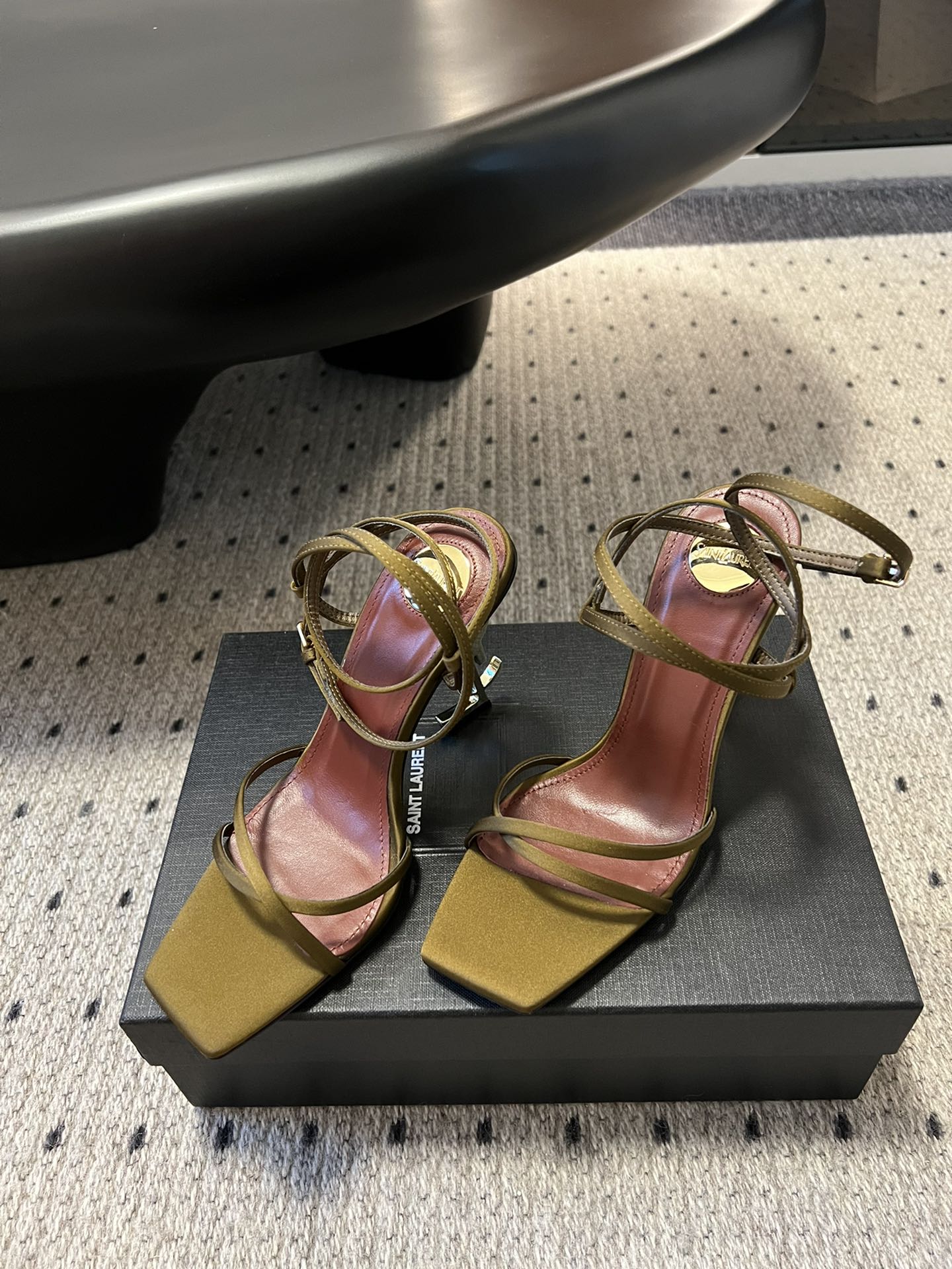 [TOP] Yves Saint Laurent YSL 25ss High-Heeled Sandals - 3 Colours