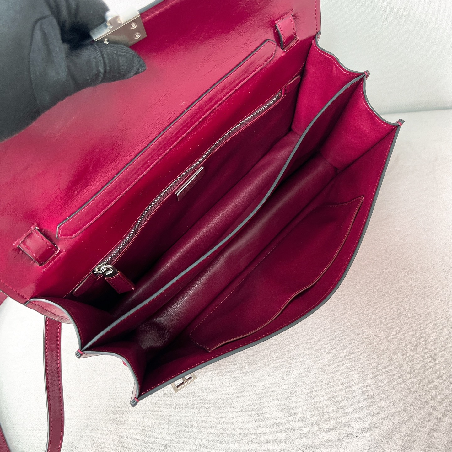 [TOP] PRADA Leather Briefcase 32*16.5*10cm - 3 Colour