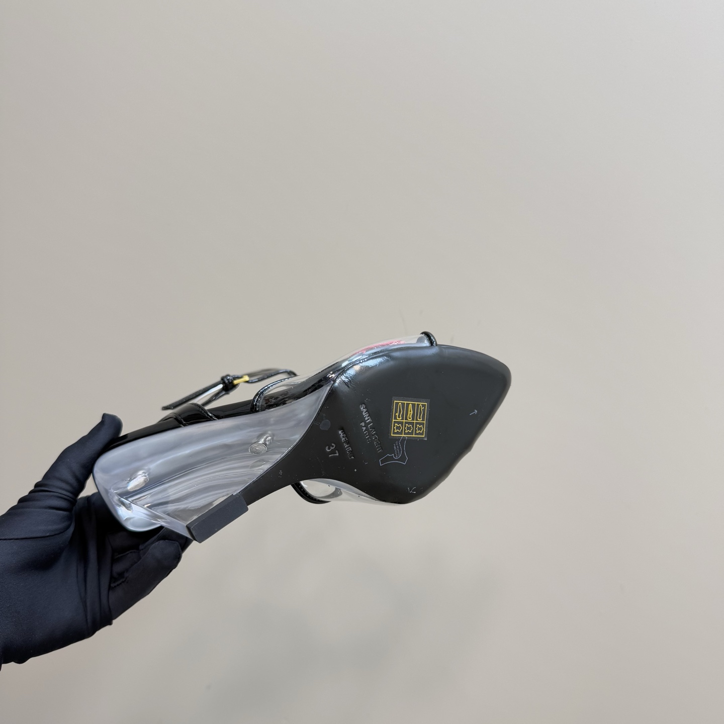 [TOP] Yves Saint Laurent YSL 25ss High Heel Sandals - Pink and Black