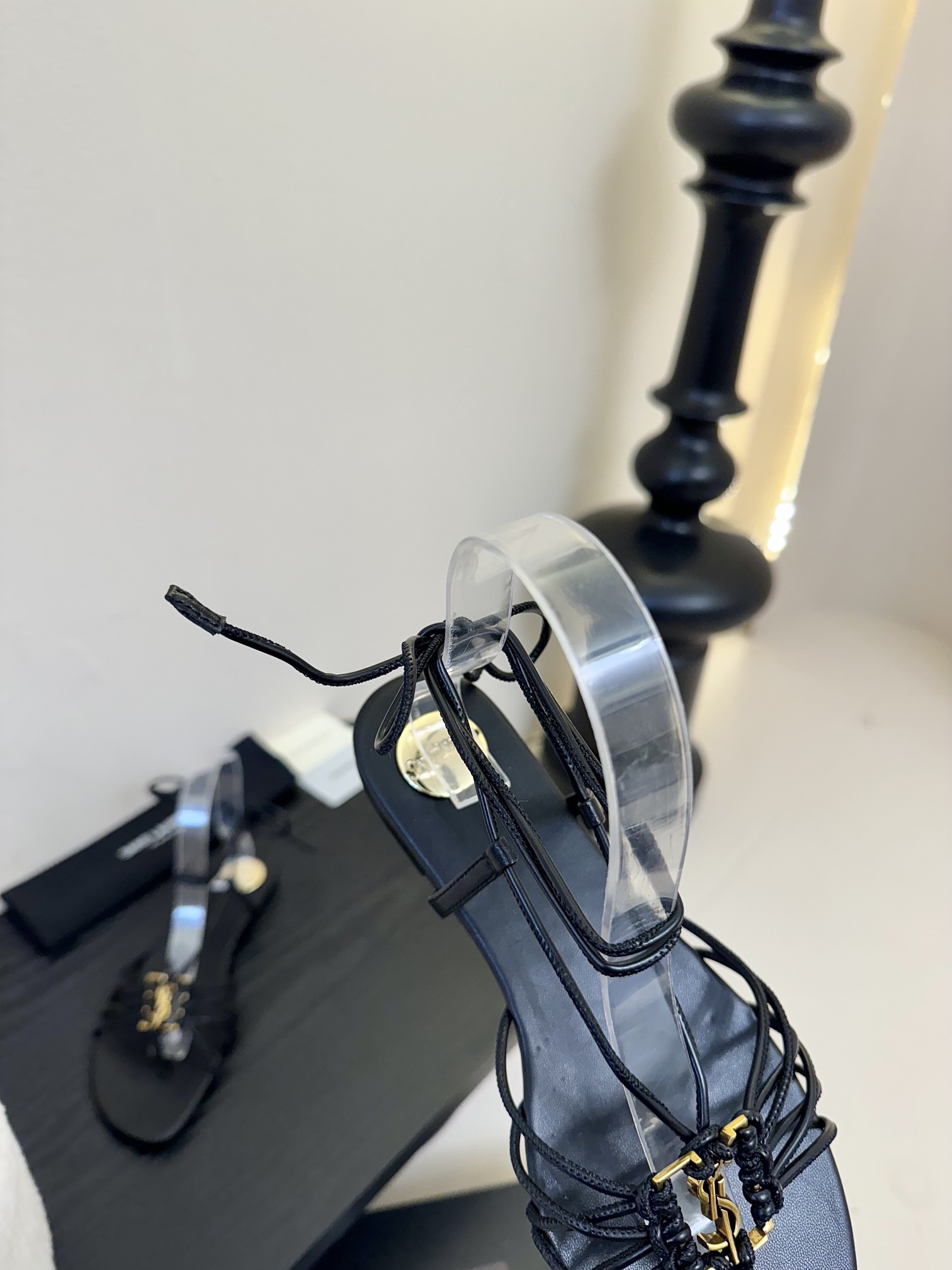 Only One[TOP] Yves Saint Laurent YSL 25ss Sandals - Black - No refund or exchange