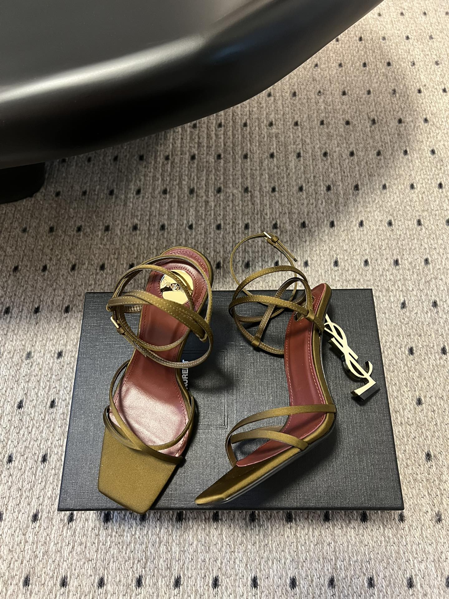 [TOP] Yves Saint Laurent YSL 25ss High-Heeled Sandals - 3 Colours