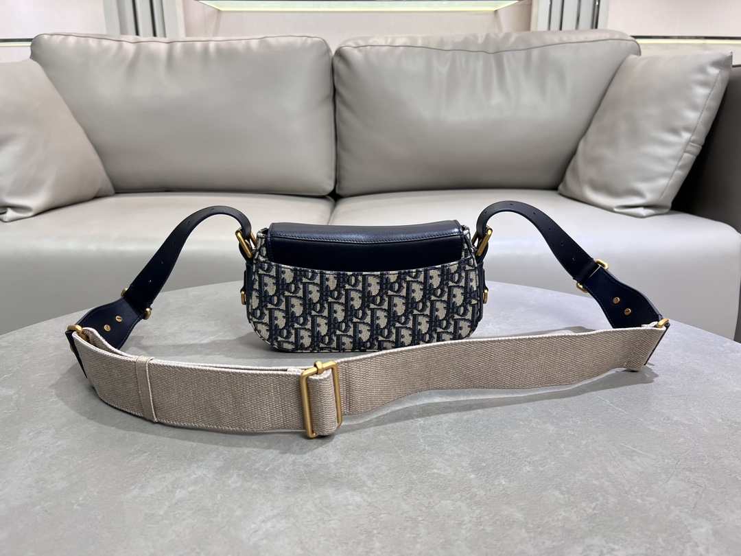 [TOP] Christian Dior Streetchic Bag 24×12.5×5cm - Navy Blue