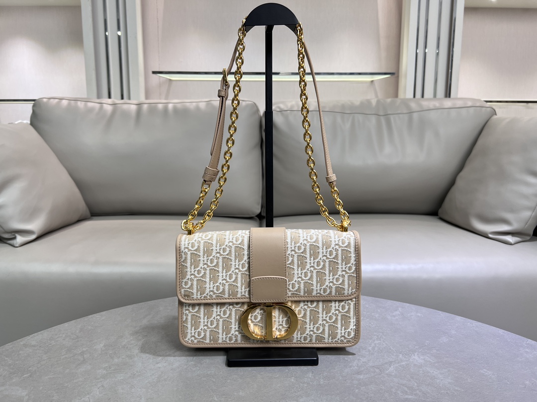 [TOP] Christian Dior Montaigne Bag 25x16.5x8cm - Brown