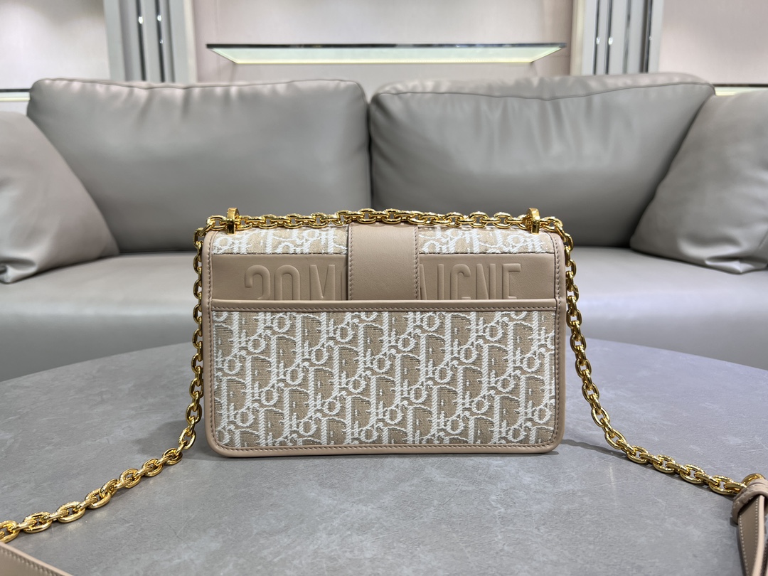 [TOP] Christian Dior Montaigne Bag 25x16.5x8cm - Brown