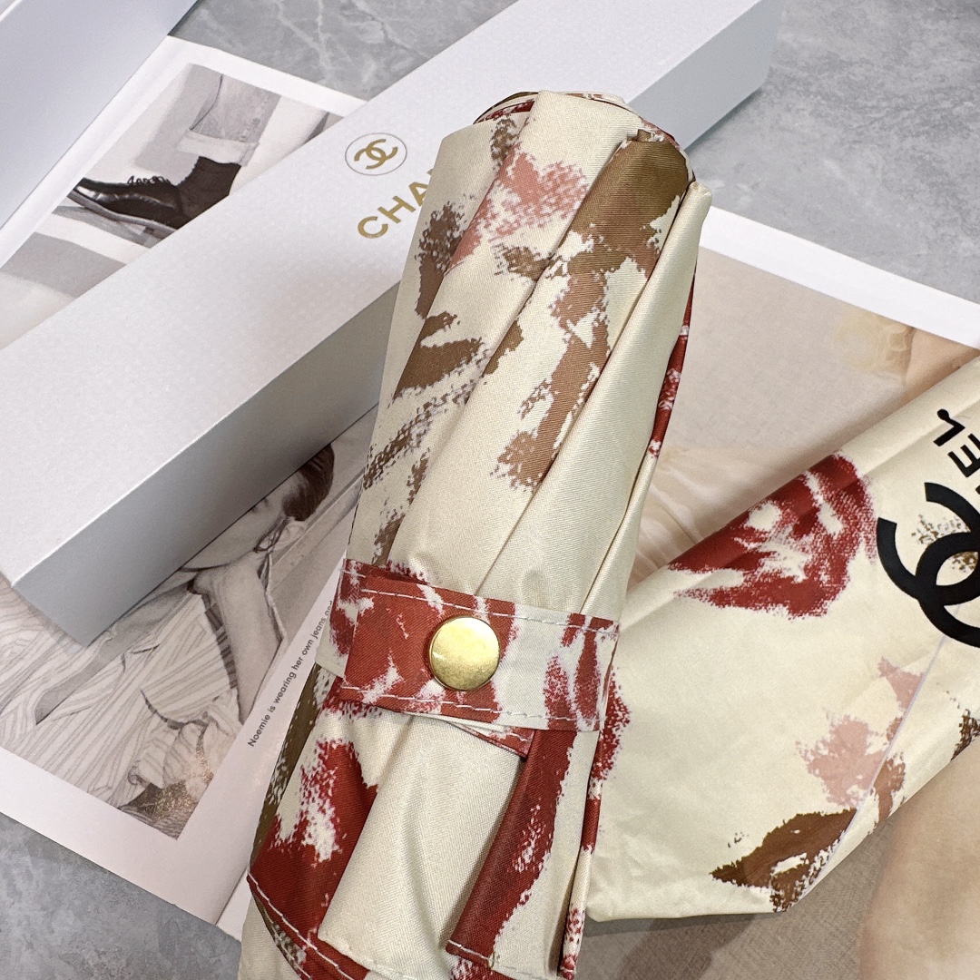 [TOP] CHANEL Umbrella - Beige