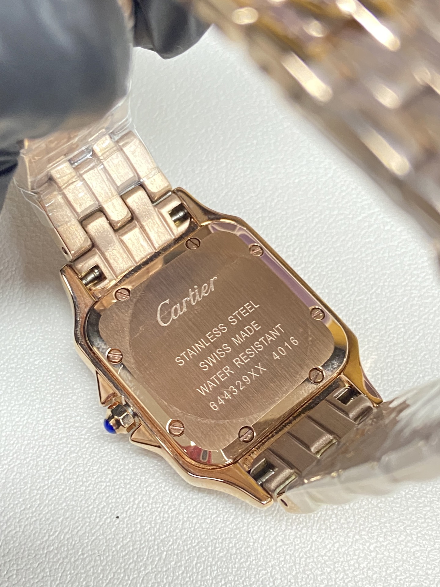 [TOP] Cartier Panthère de Cartier Double Diamonds Watch - Gold