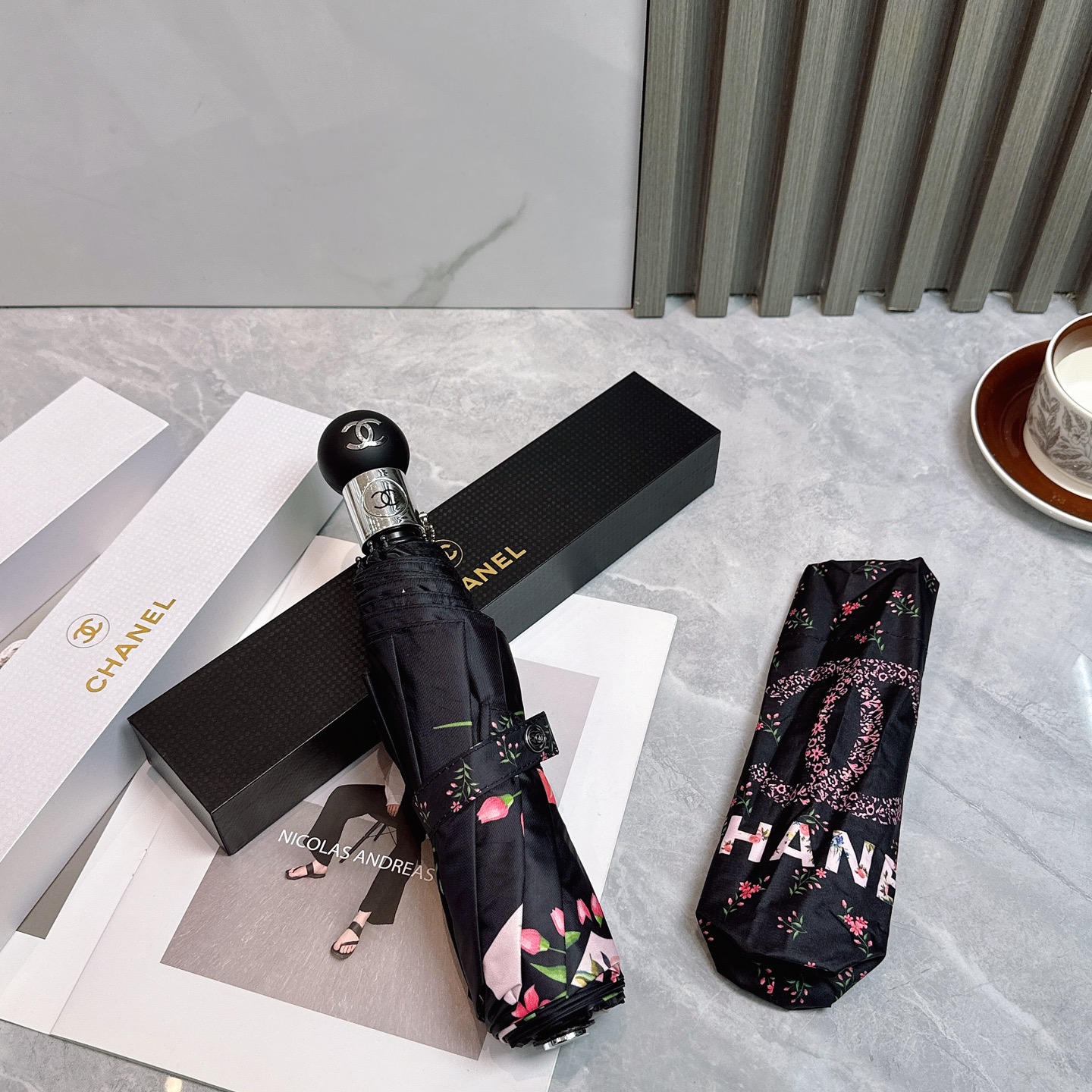 [TOP] CHANEL Umbrella - 3 Colour