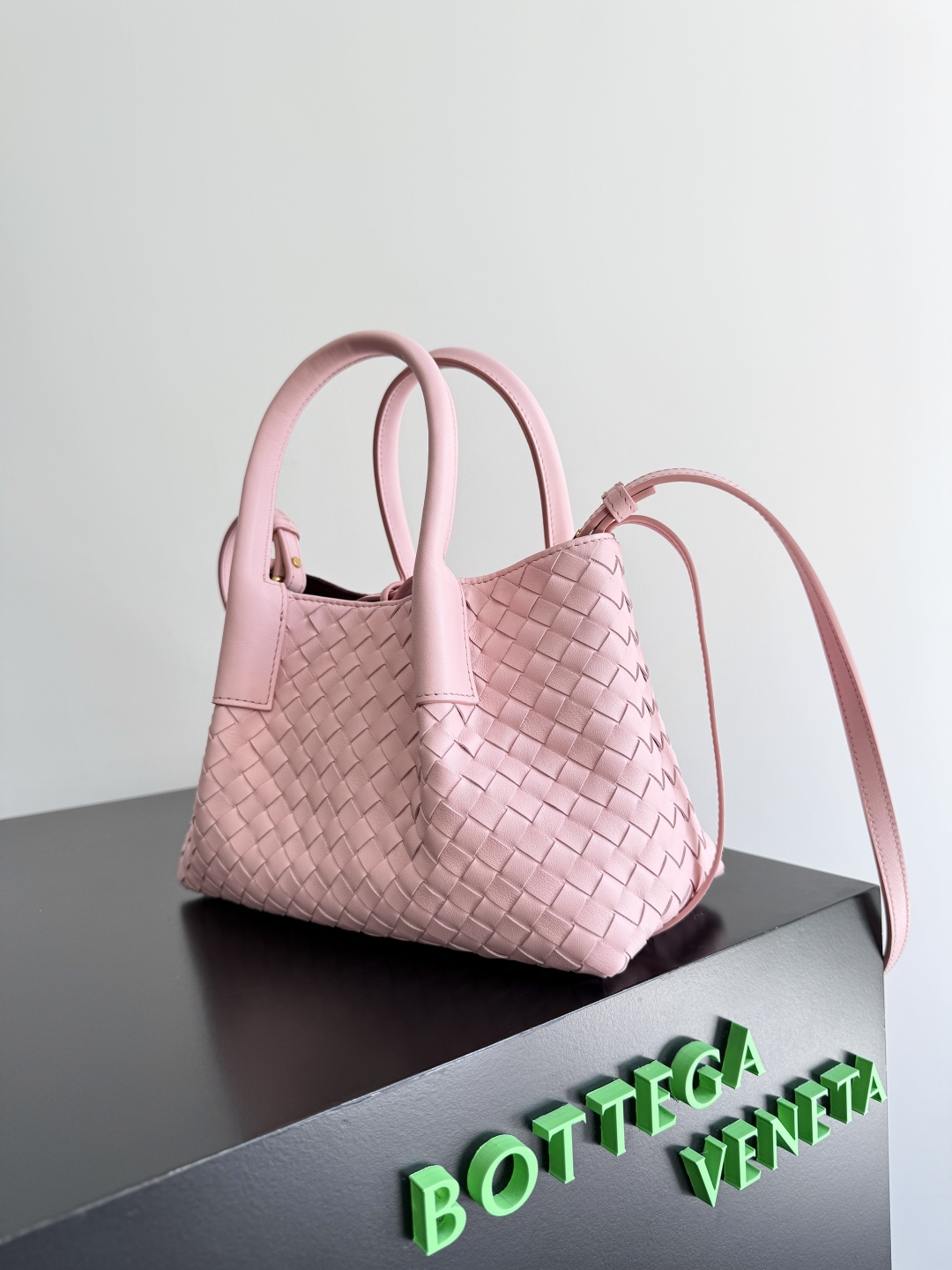 [TOP] Bottega Veneta BV Pinacoteca Bag 24x15x12cm - Pink