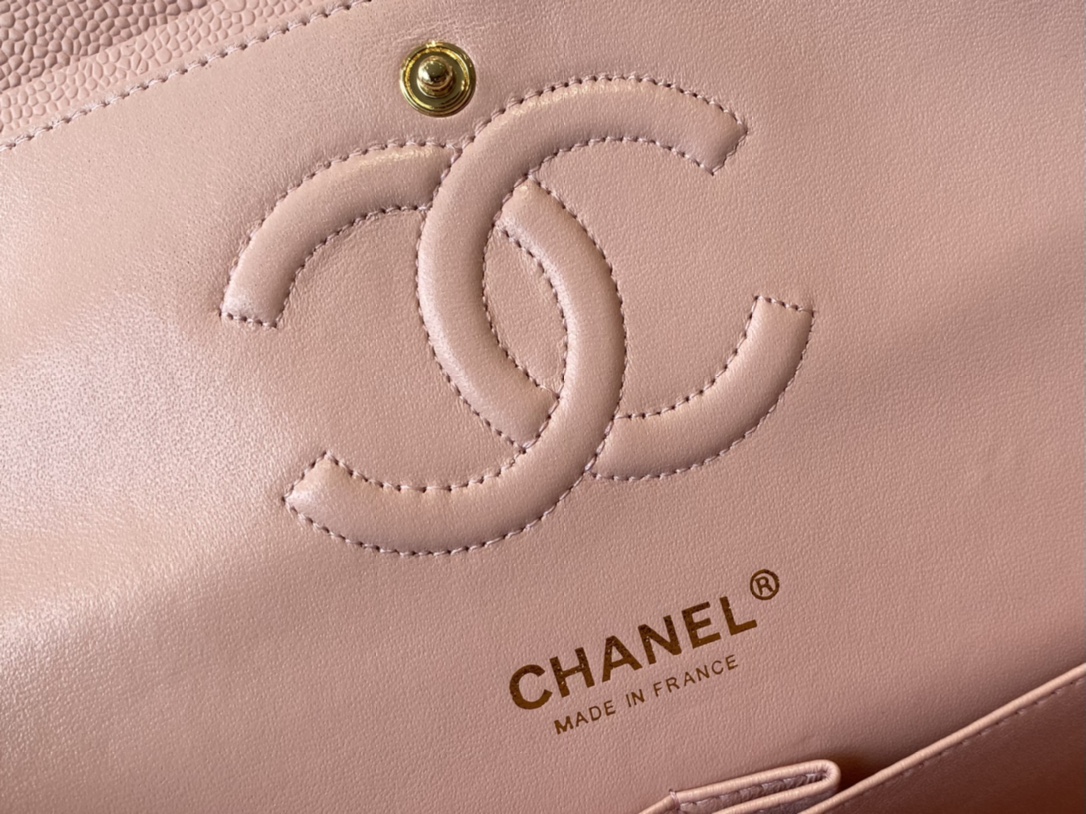 [TOP] CHANEL Classic Flap Bag Caviar Medium 25.5cm – 2 Colors