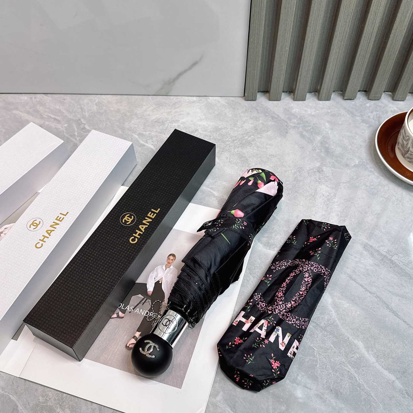 [TOP] CHANEL Umbrella - 3 Colour