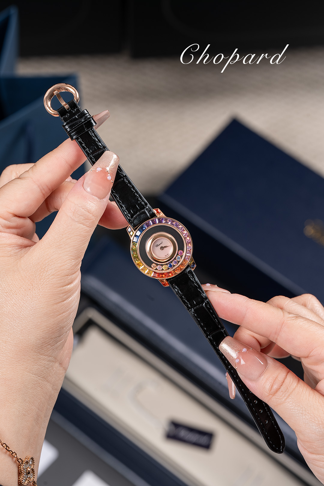 [TOP] Chopard HAPPY DIAMONDS Watch  - 2 Color