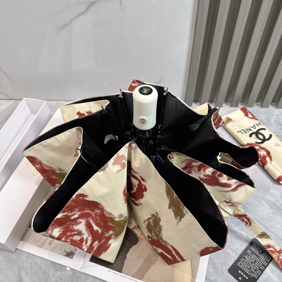 [TOP] CHANEL Umbrella - Beige