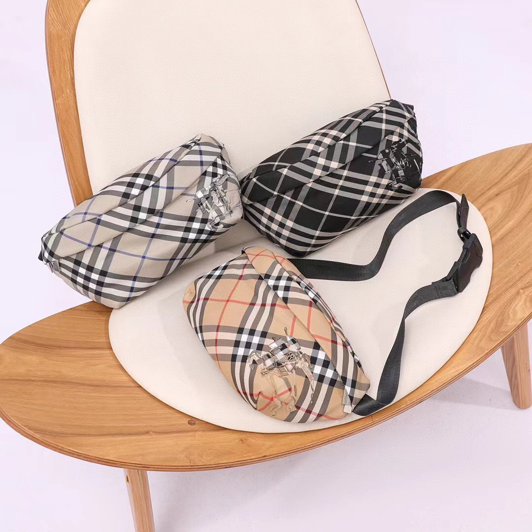 [TOP] BURBERRY Belt Bag 33x11x18cm - 3 Color