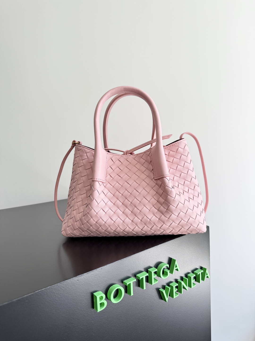 [TOP] Bottega Veneta BV Pinacoteca Bag 24x15x12cm - Pink