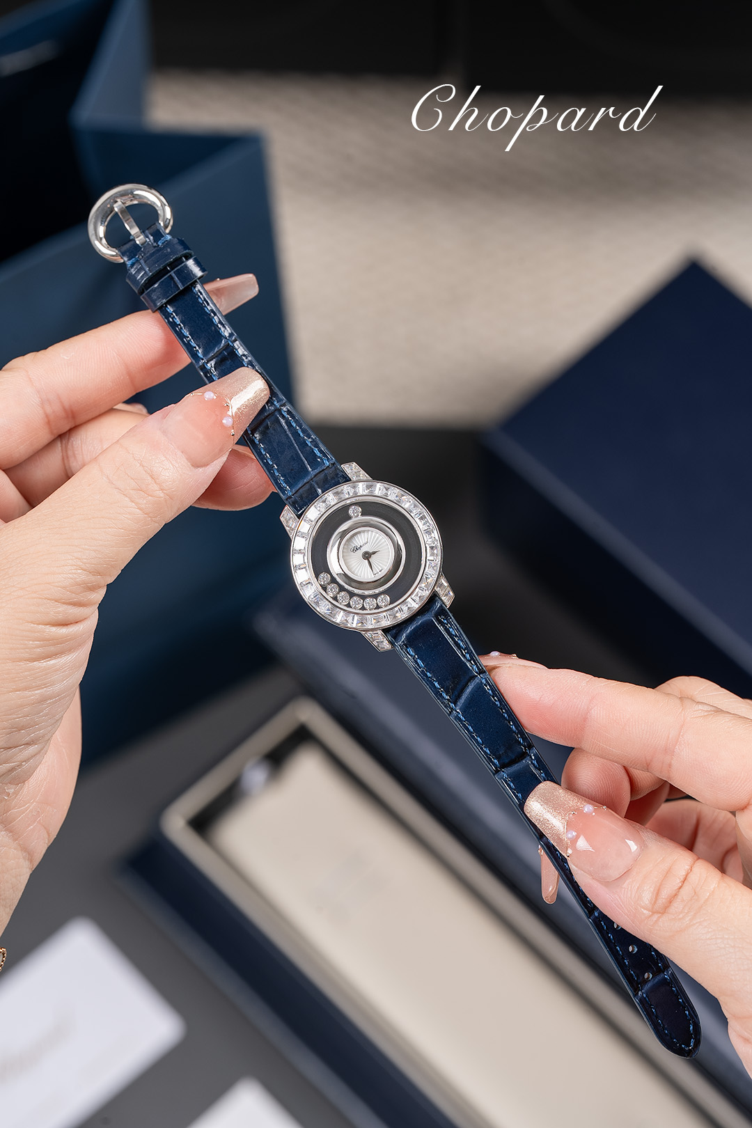 [TOP] Chopard HAPPY DIAMONDS Watch  - 2 Color