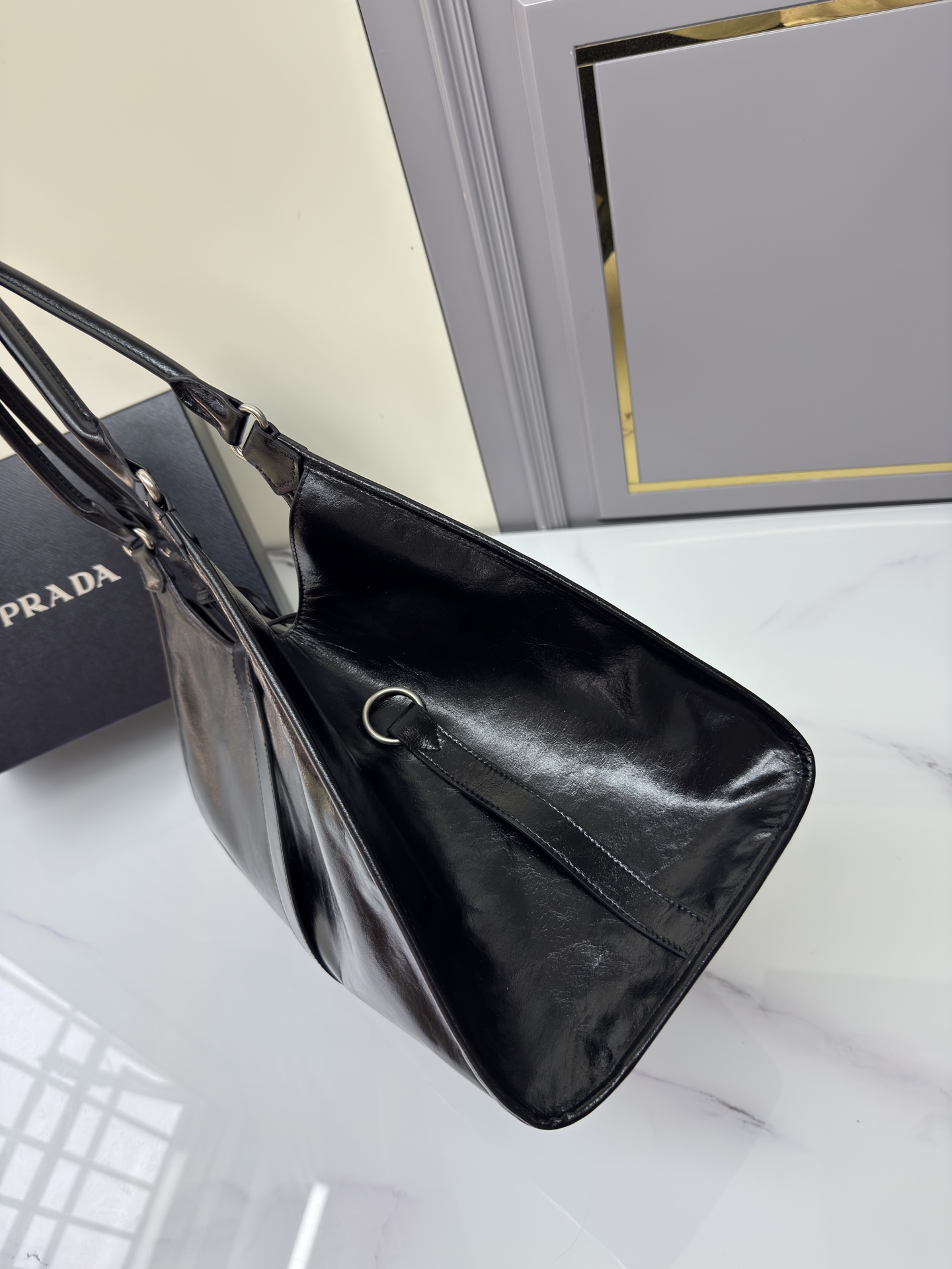 [TOP] PRADA Handbag Oil Wax 39*24.5*14cm - 3 Colour