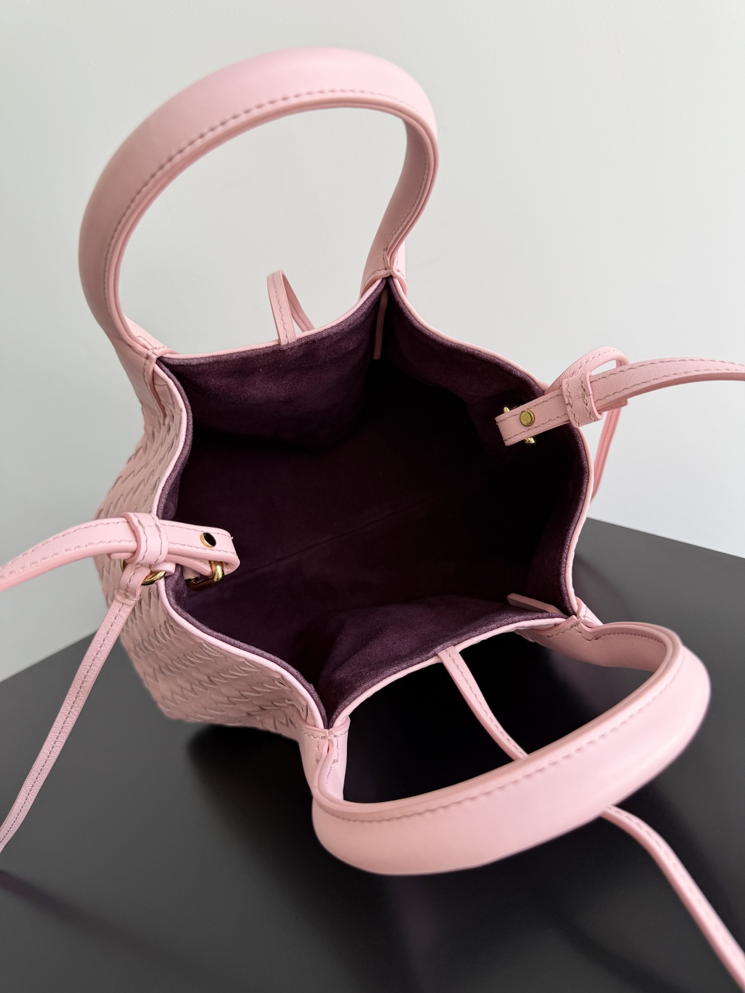 [TOP] Bottega Veneta BV Pinacoteca Bag 24x15x12cm - Pink