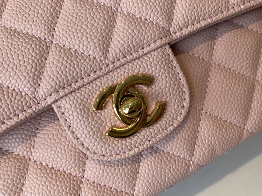 [TOP] CHANEL Classic Flap Bag Caviar Medium 25.5cm – 2 Colors