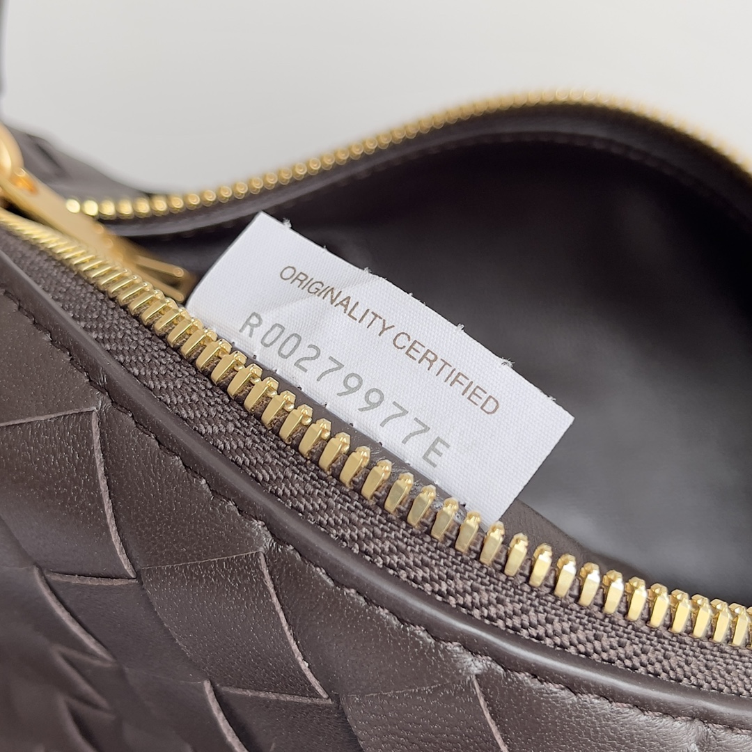 [TOP] Bottega Veneta BV Nappa Bag Lambskin 22x13x9cm - Brown