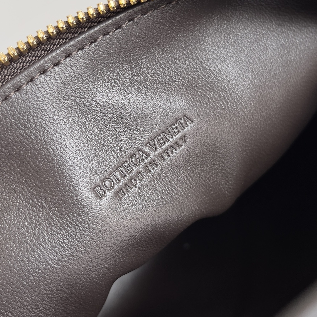 [TOP] Bottega Veneta BV Nappa Bag Lambskin 22x13x9cm - Brown