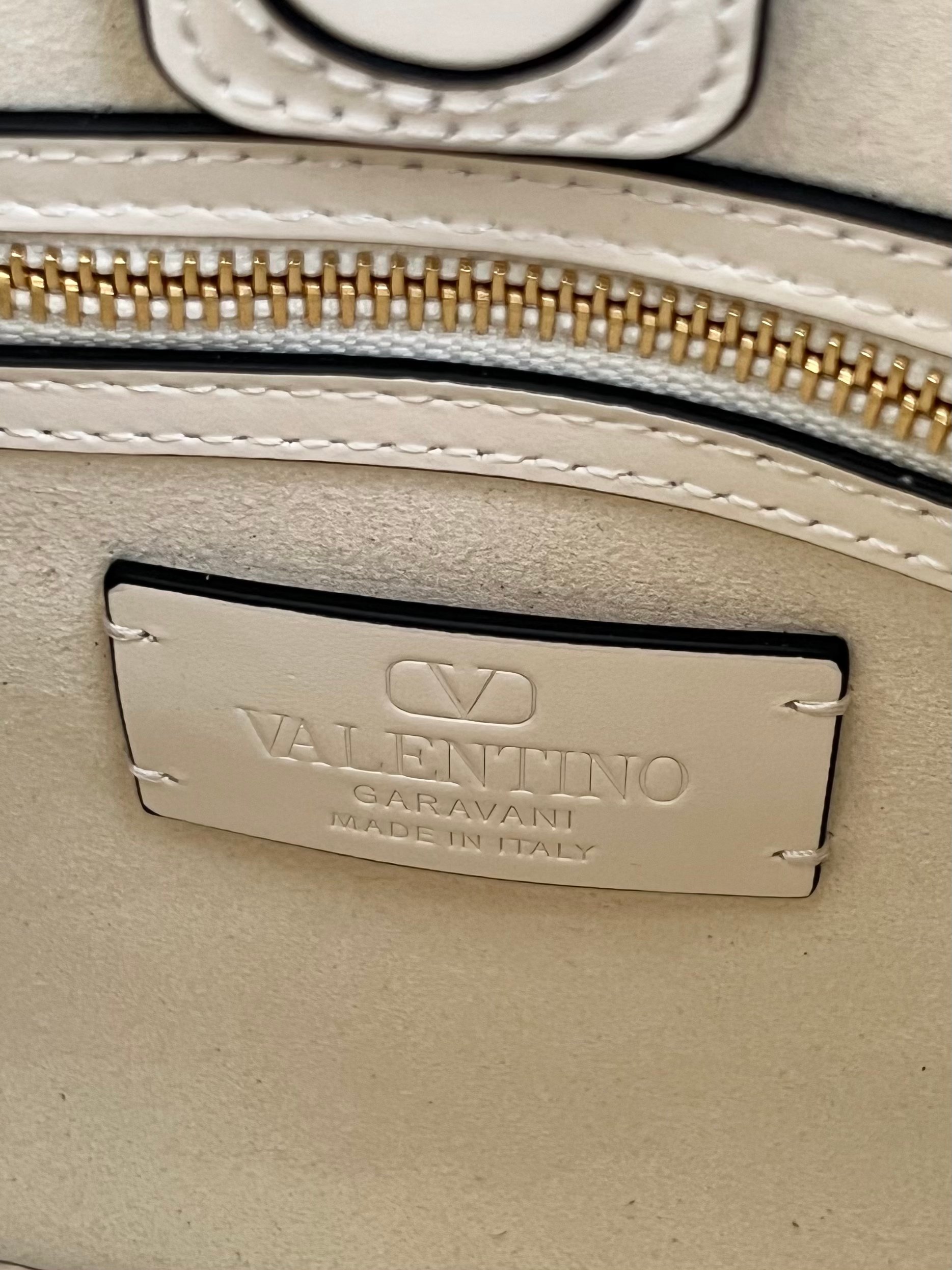 [TOP] VALENTINO Garavani Antibes Handbags Bag 22*19*12cm/35*29*18cm - White