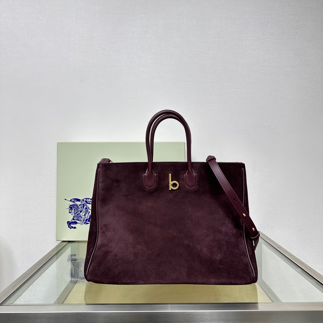 [TOP] BURBERRY Rocking Horse Tote​ Bag 35.5x18x28cm - 2 Color