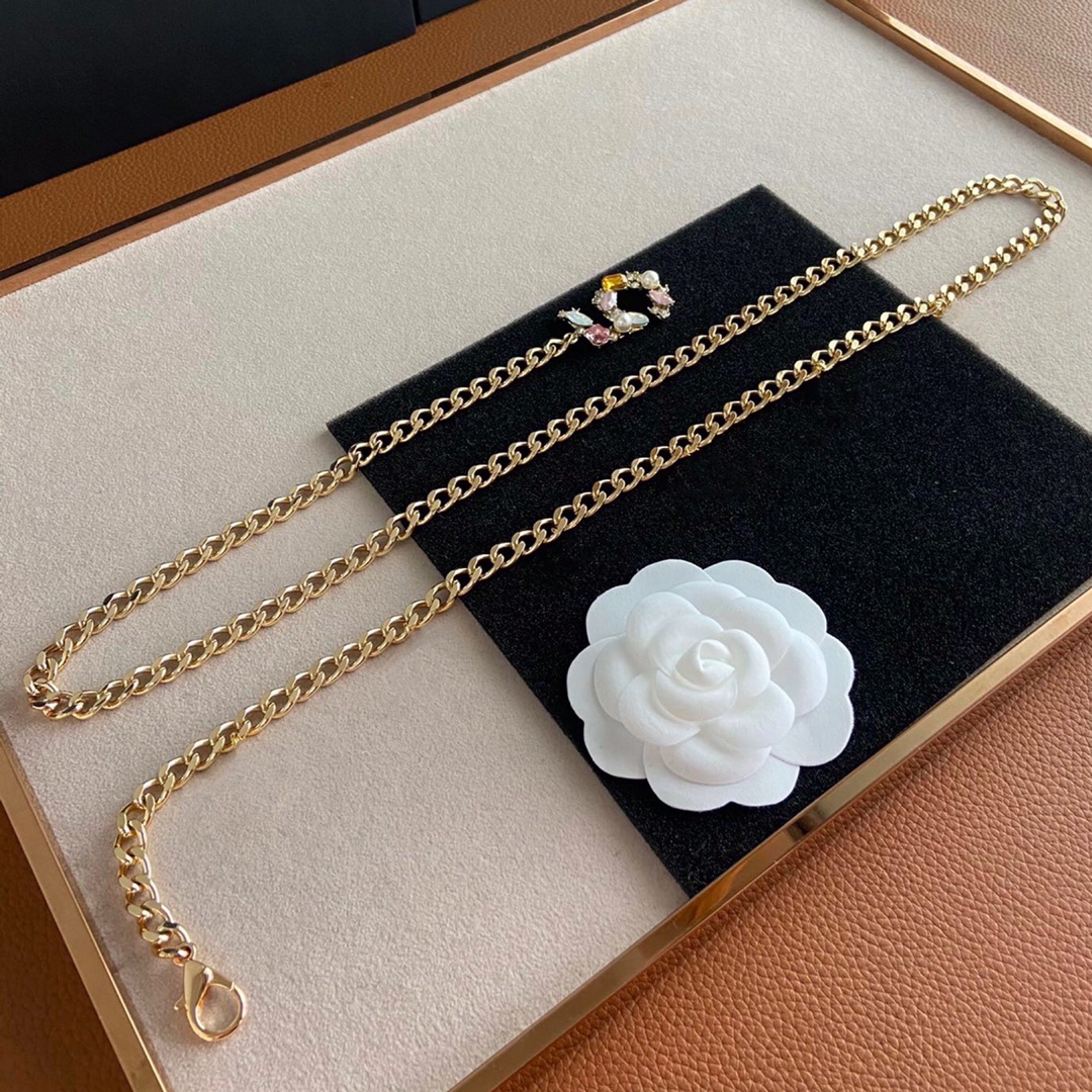 [TOP] CHANEL Waist Chain - Gold