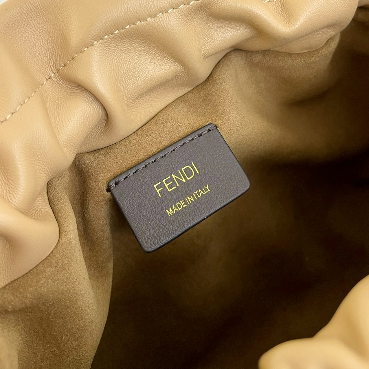 [TOP] FENDI Mamma Baguette Bag 26.5x8.5x18cm - Khaki