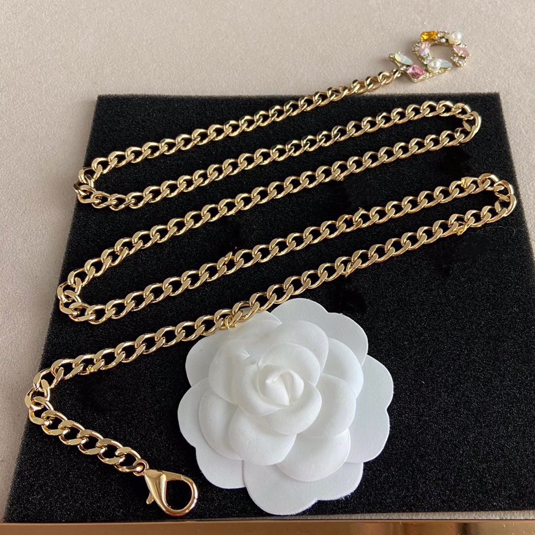 [TOP] CHANEL Waist Chain - Gold
