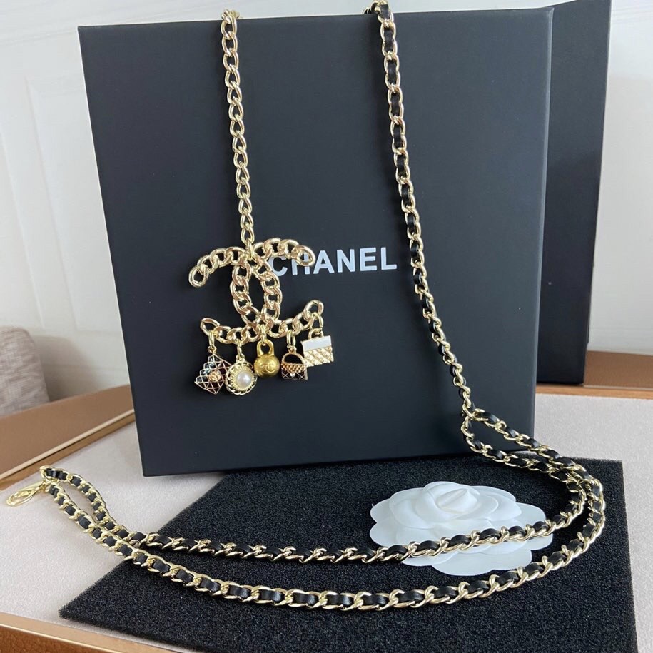 [TOP] CHANEL CC Waist Chain - Gold