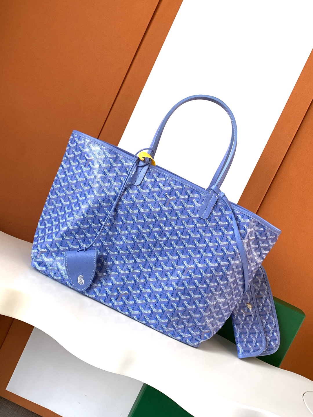 [TOP] Goyard Saint Louis Bag Double-Sided 34x20x40cm - Purple