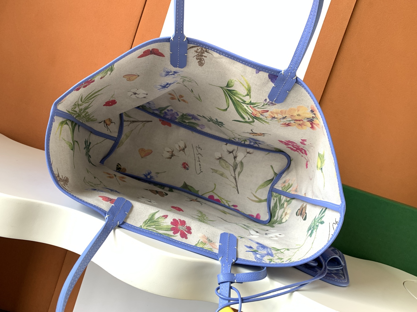 [TOP] Goyard Saint Louis Bag Double-Sided 34x20x40cm - Purple