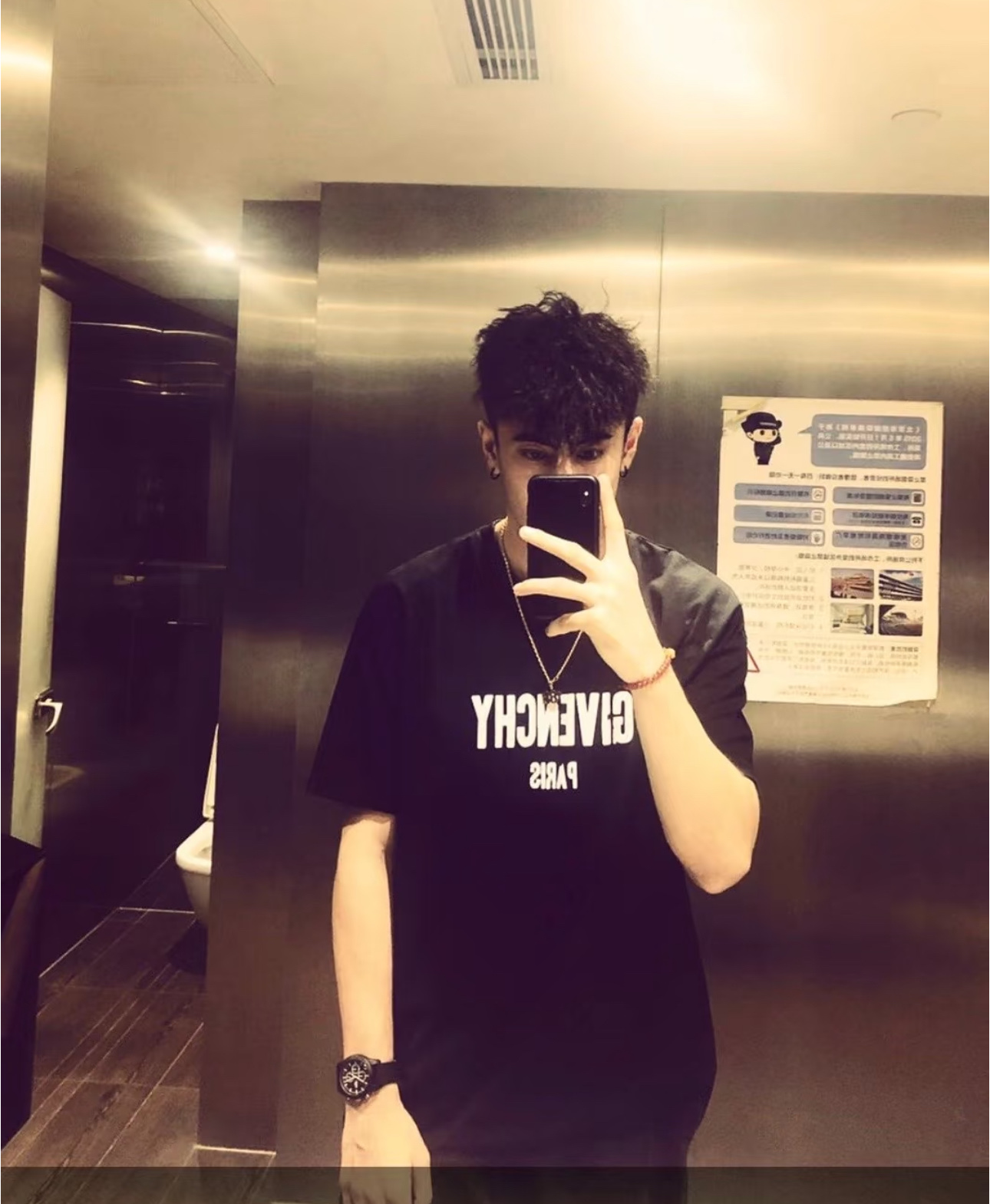 Only One [TOP] Givenchy Men's/Women's Printed T-shirt - White - No refund or exchange