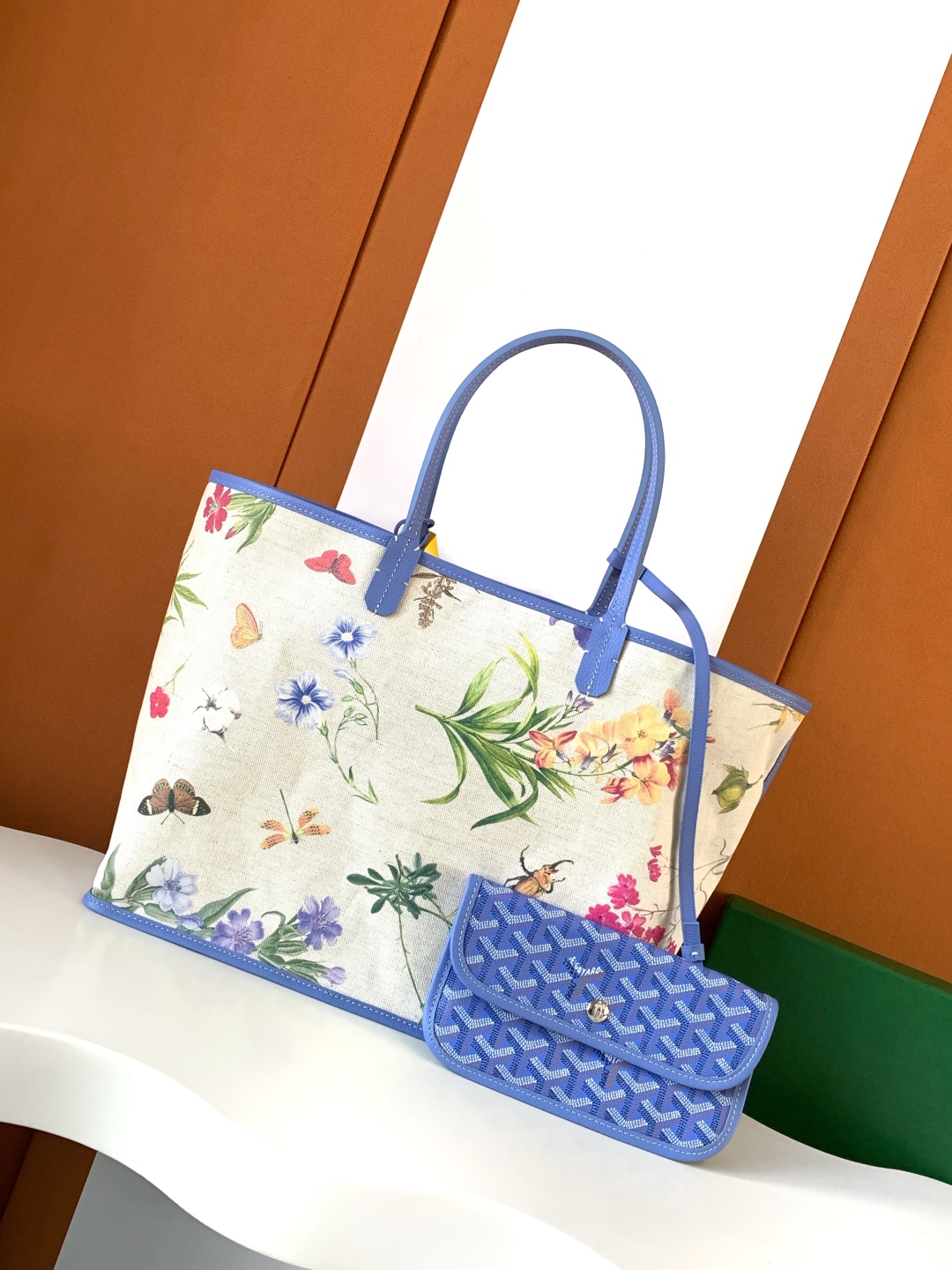 [TOP] Goyard Saint Louis Bag Double-Sided 34x20x40cm - Purple