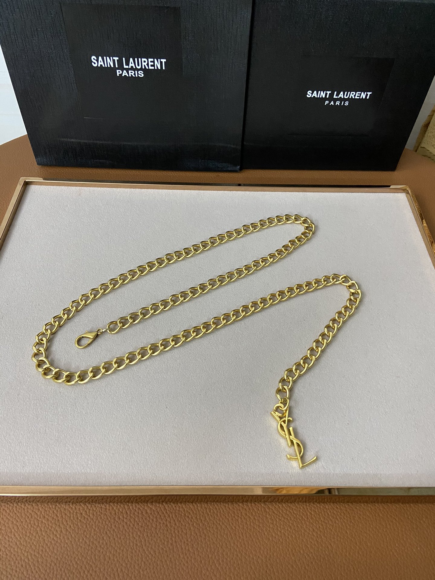 [TOP] Yves Saint Laurent YSL Waist Chain - 2 Colour