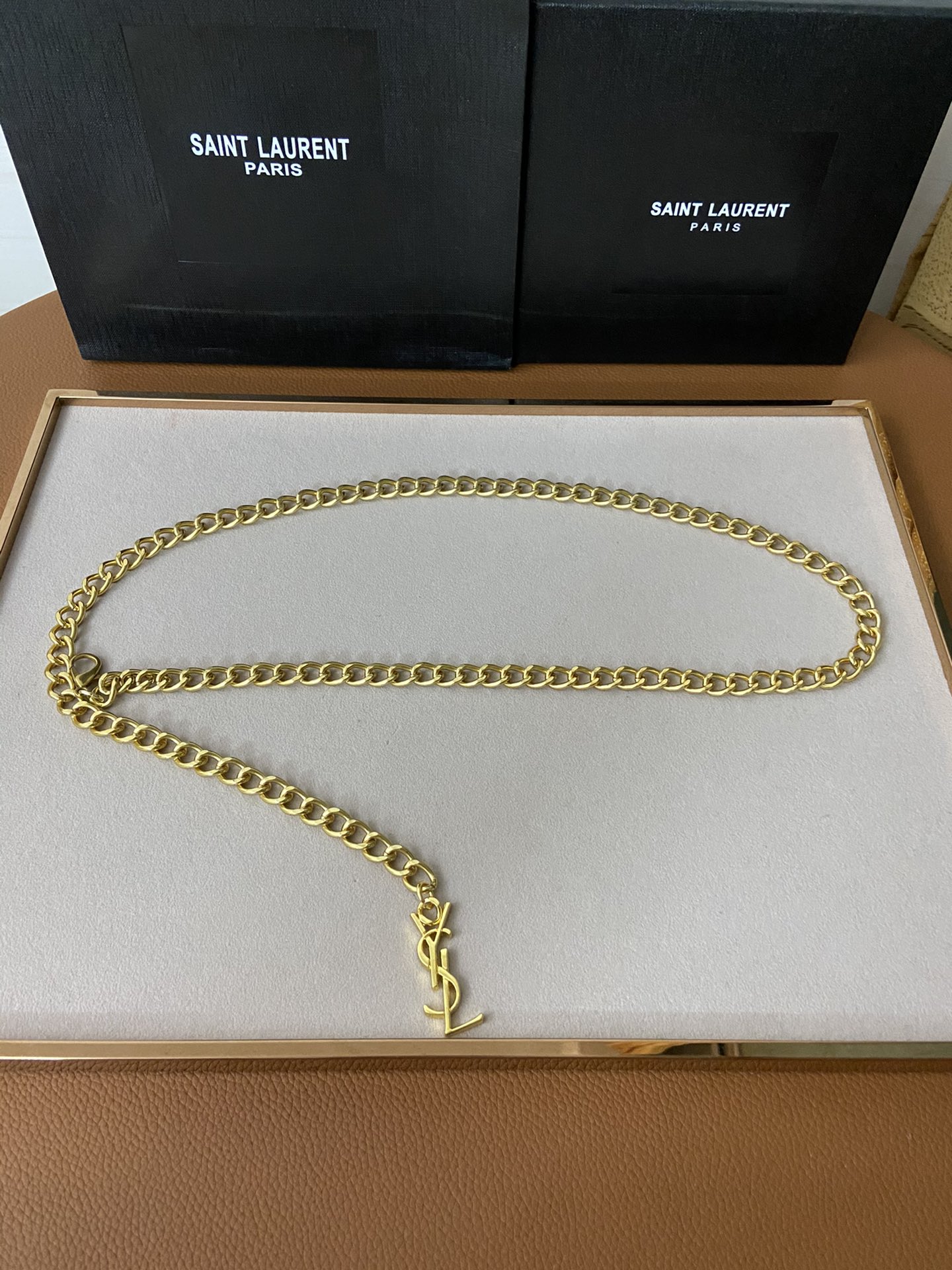 [TOP] Yves Saint Laurent YSL Waist Chain - 2 Colour