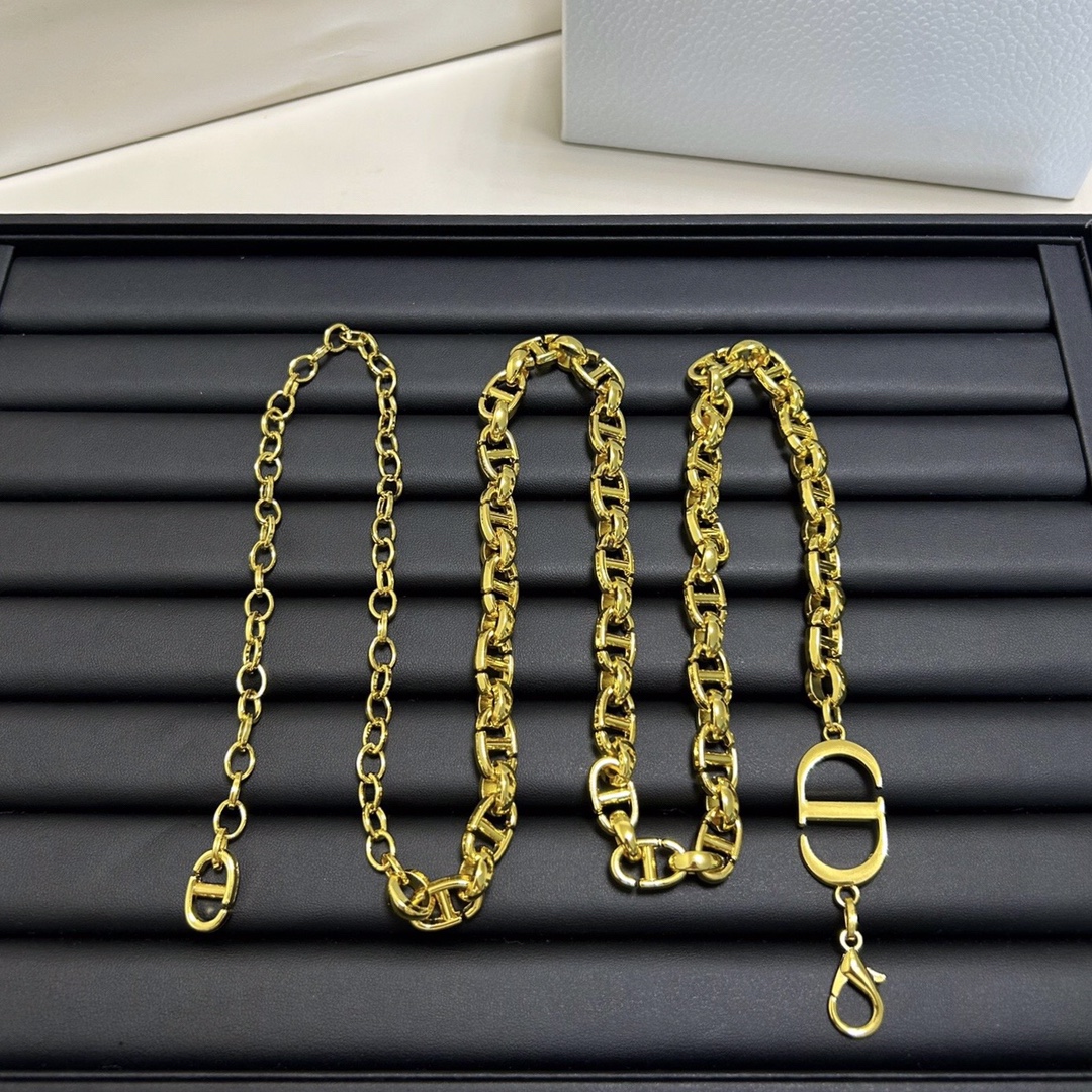 [TOP] Christian Dior CD Waist Chain - 2 Colour