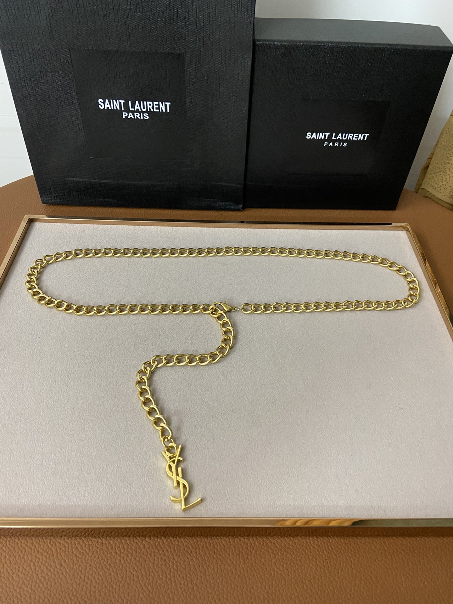 [TOP] Yves Saint Laurent YSL Waist Chain - 2 Colour