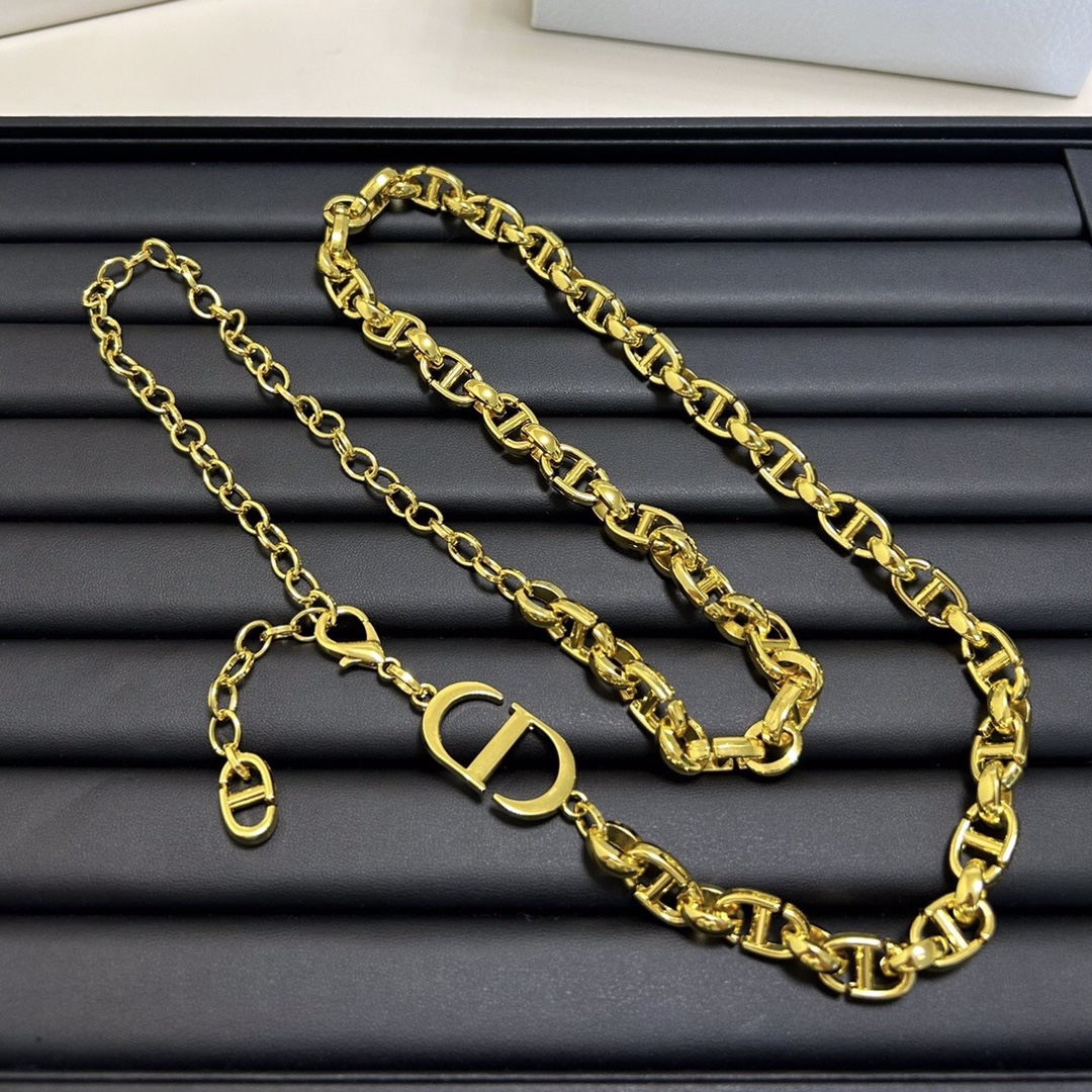 [TOP] Christian Dior CD Waist Chain - 2 Colour