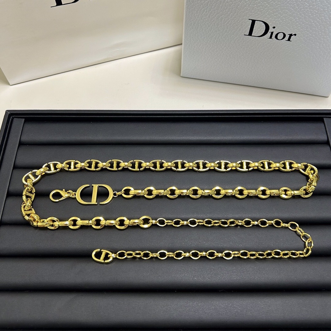 [TOP] Christian Dior CD Waist Chain - 2 Colour