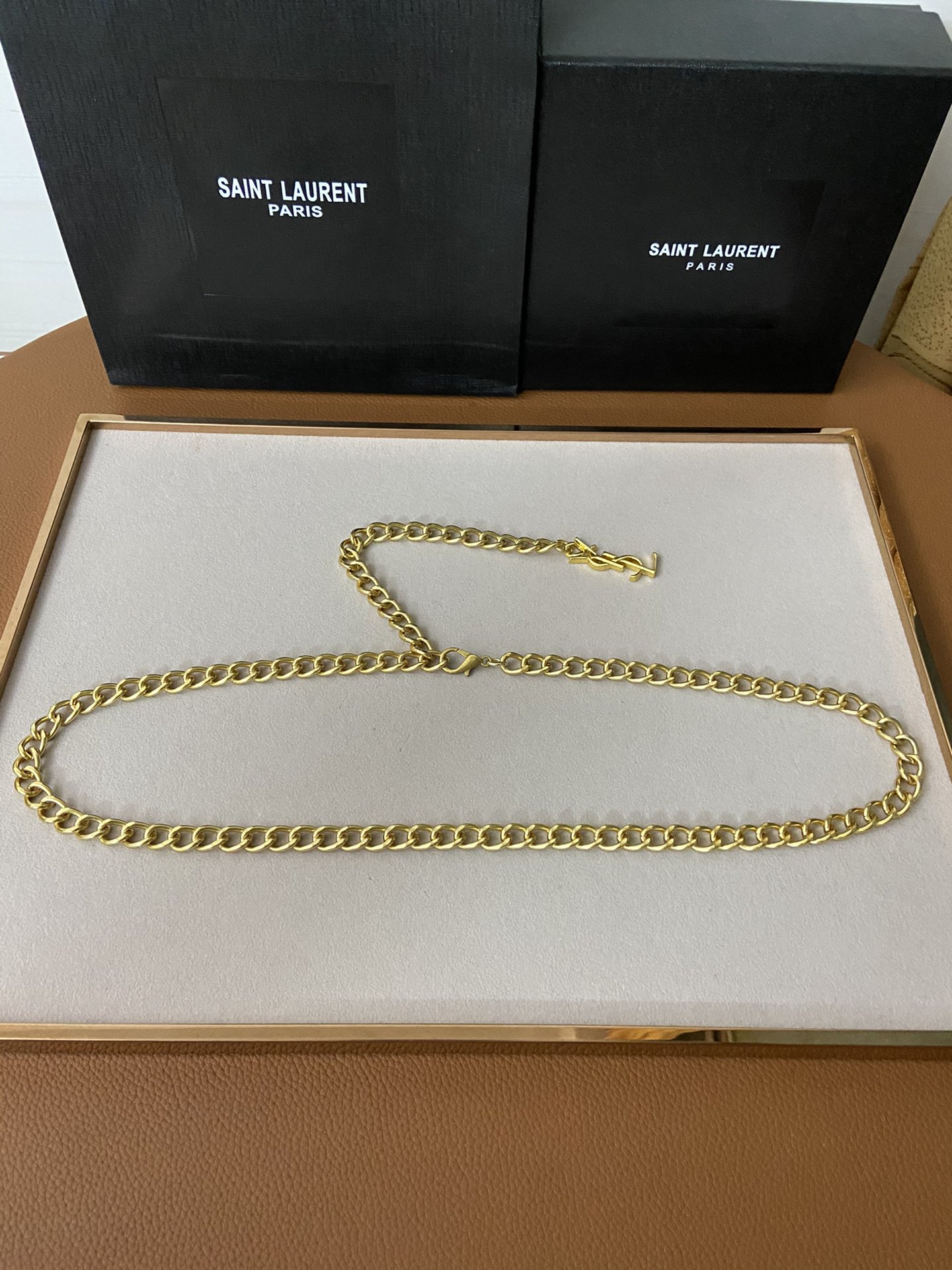 [TOP] Yves Saint Laurent YSL Waist Chain - 2 Colour
