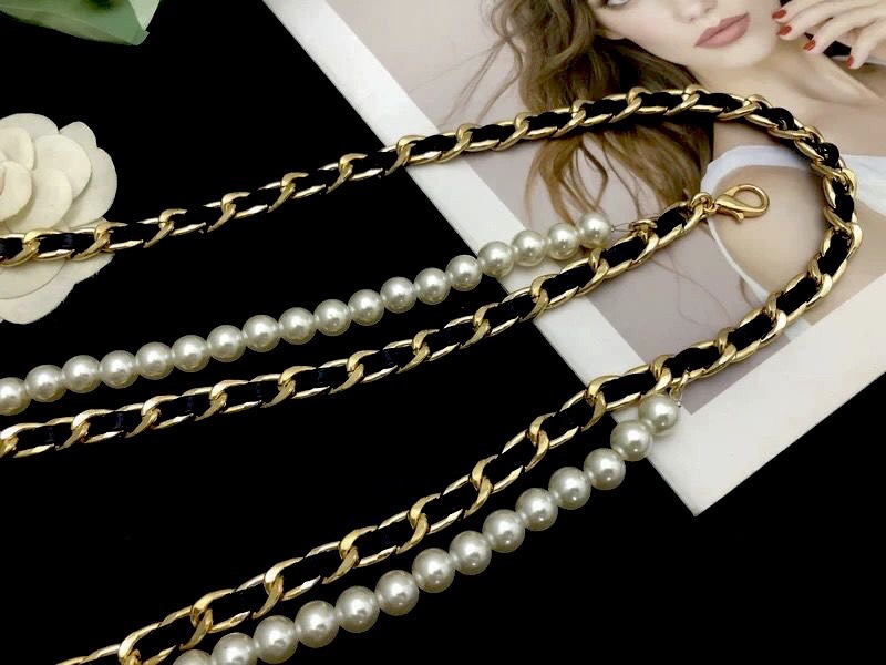 [TOP] CHANEL Pearl Waist Chain - 2 Colour