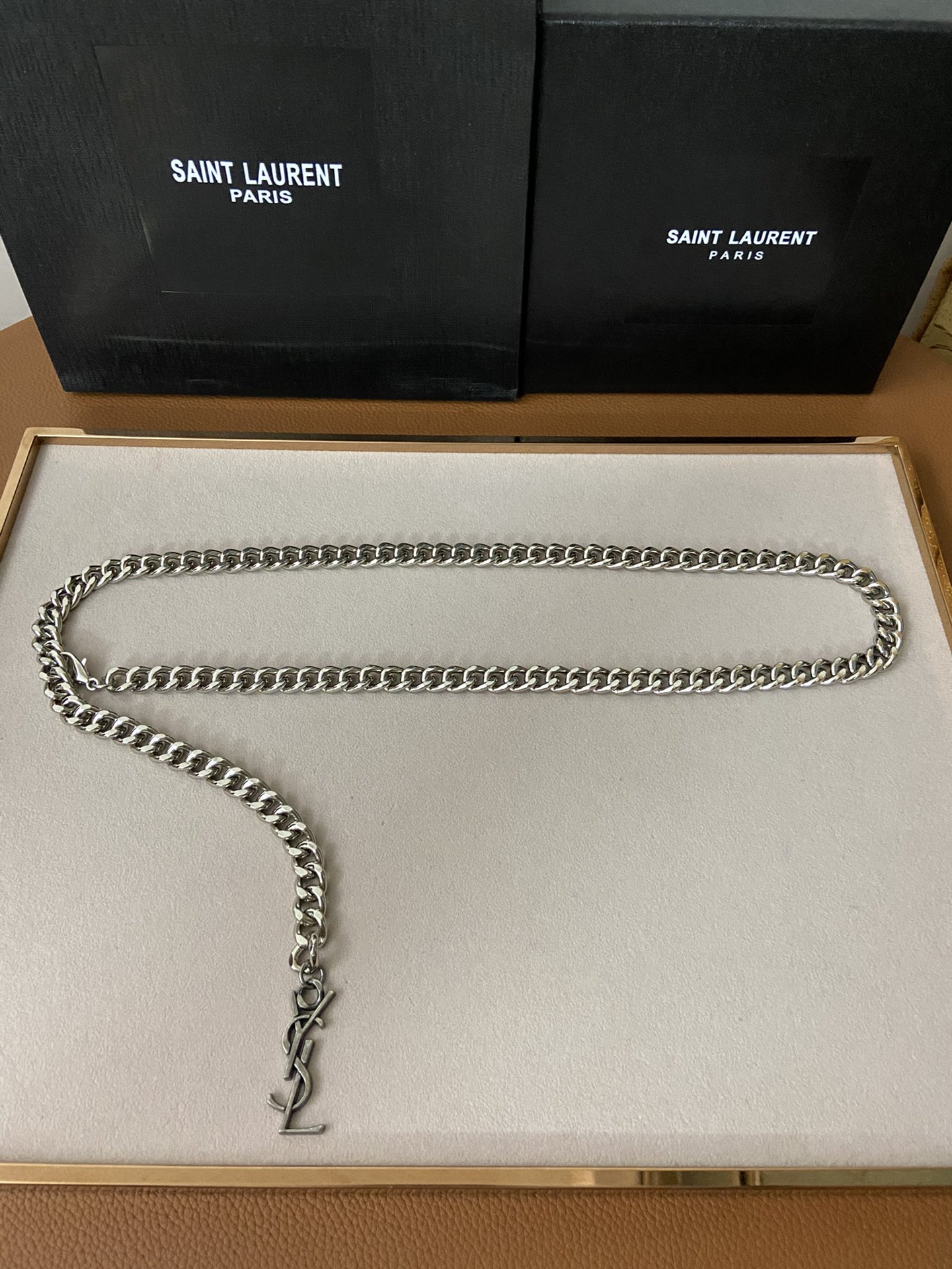 [TOP] Yves Saint Laurent YSL Waist Chain - 2 Colour