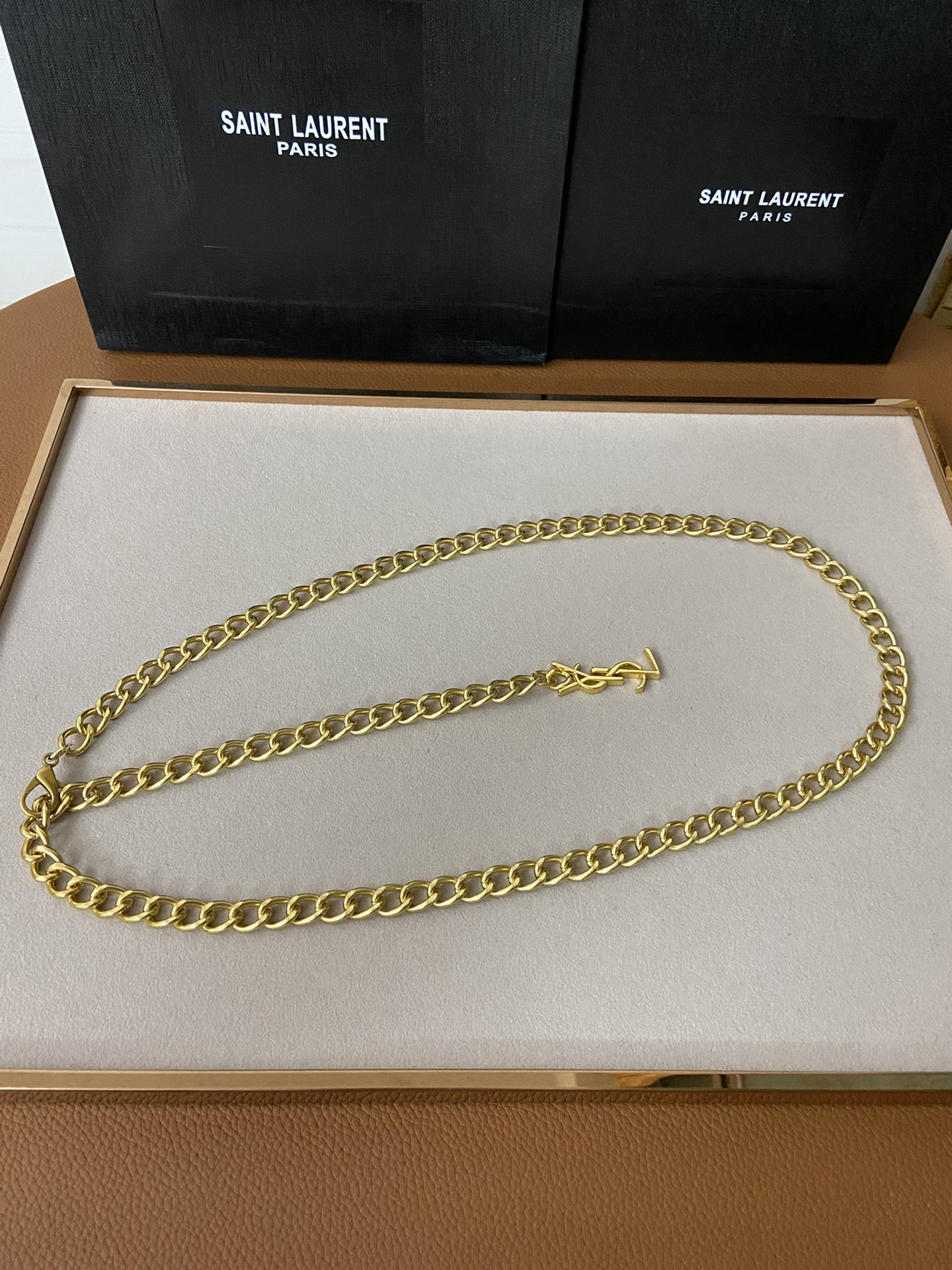 [TOP] Yves Saint Laurent YSL Waist Chain - 2 Colour