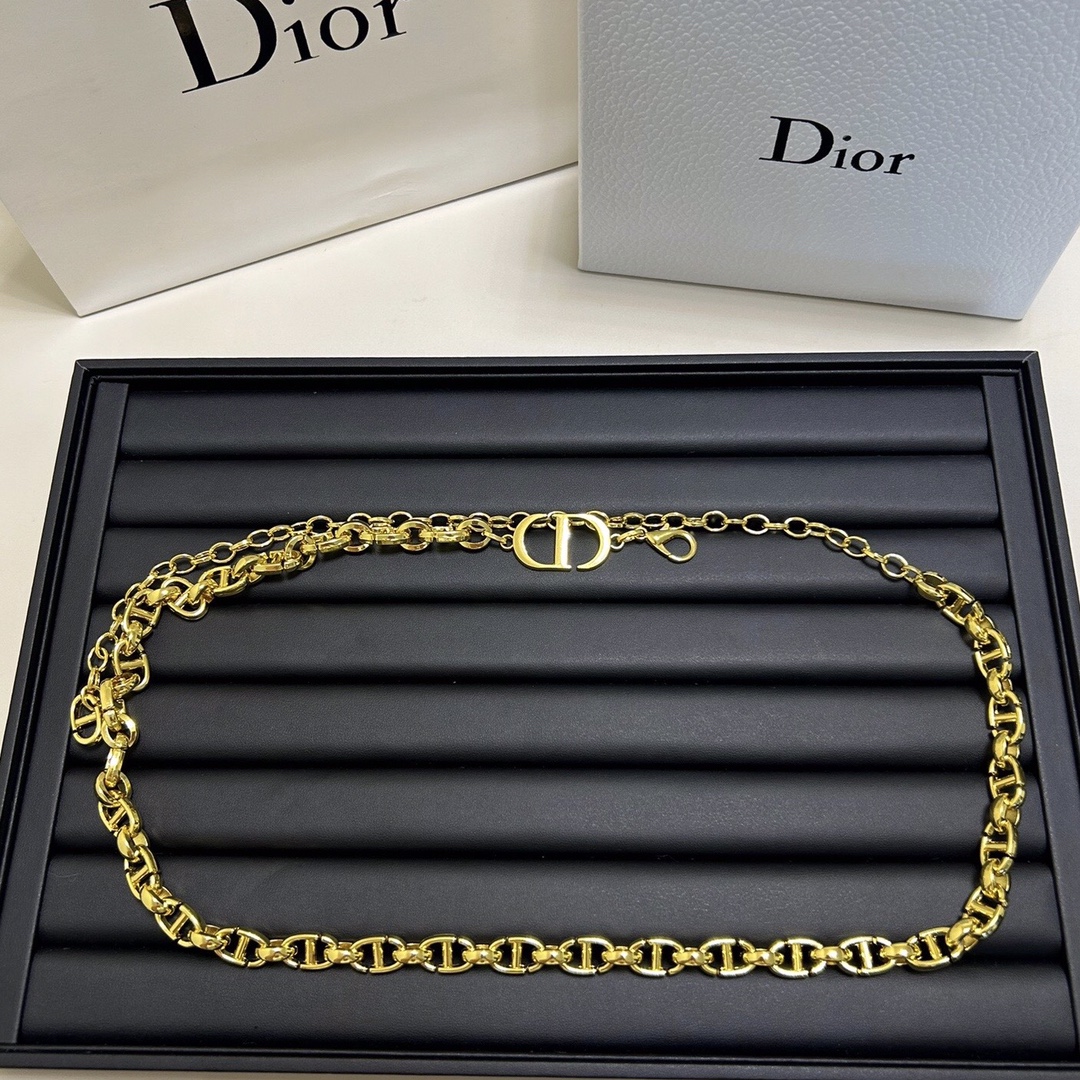 [TOP] Christian Dior CD Waist Chain - 2 Colour