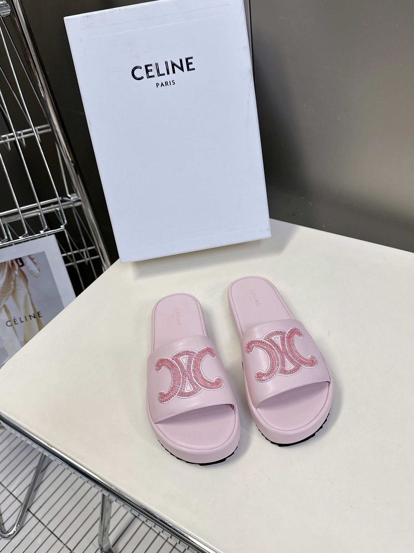 [TOP] CELINE Slippers - 3 Colors