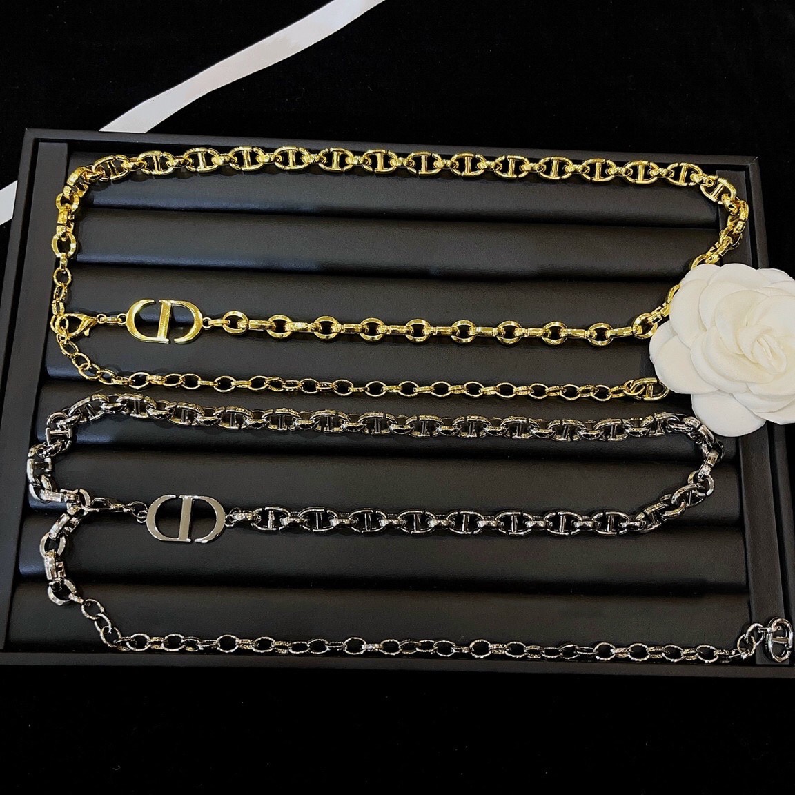[TOP] Christian Dior CD Waist Chain - 2 Colour