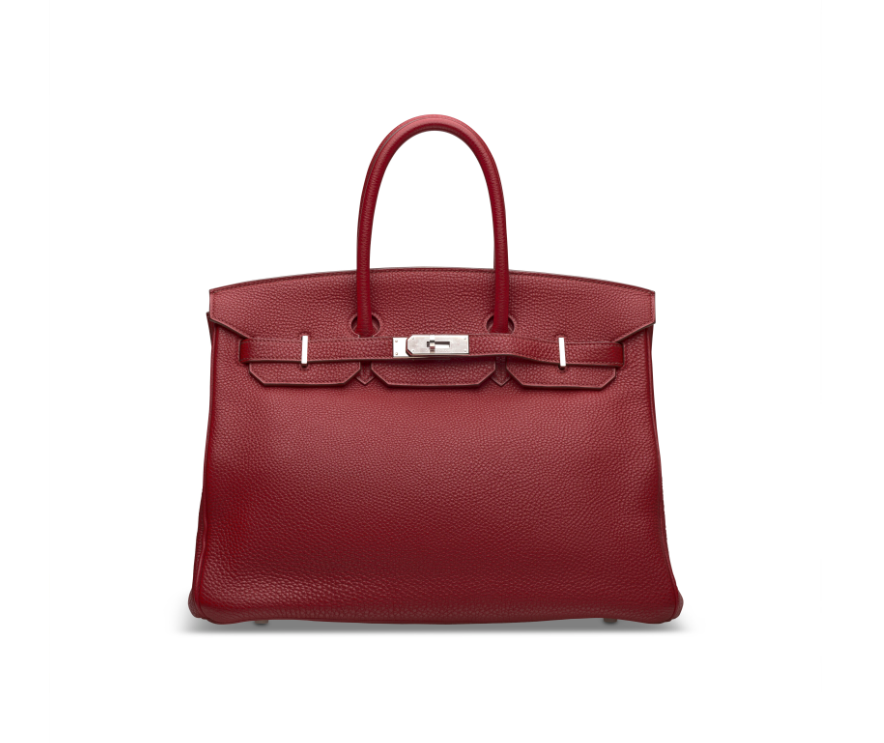 [TOP] HERMES Birkin Togo Leather 35cm - Rouge Garance & SHW