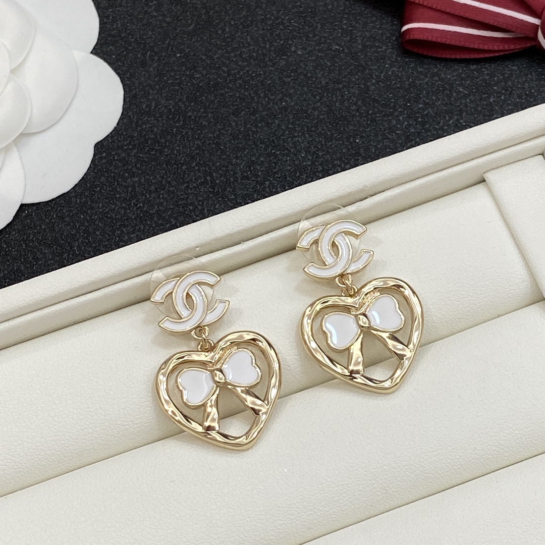 [TOP] CHANEL Earrings-  Gold